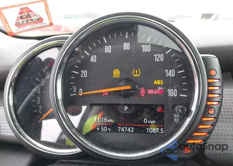 2016 Mini Hardtop Cooper z USA, uszkodzony, nr VIN WMWXP5C57G2D14726